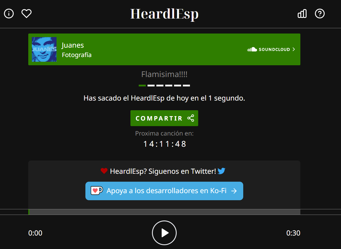 solución Heardle